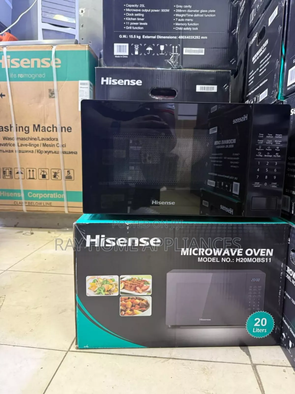 Hisense Microwave 20l Black