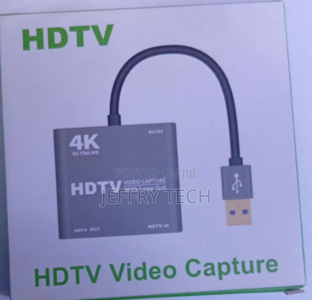  Uhd Hdmi Video Capture Card With Loop Out.