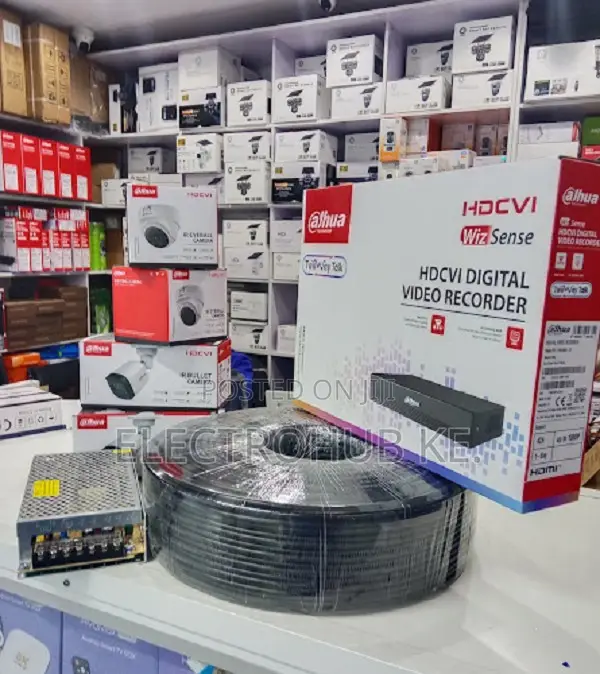 Dahua Cctv Security Cameras 2mp 4 Cctv Kit