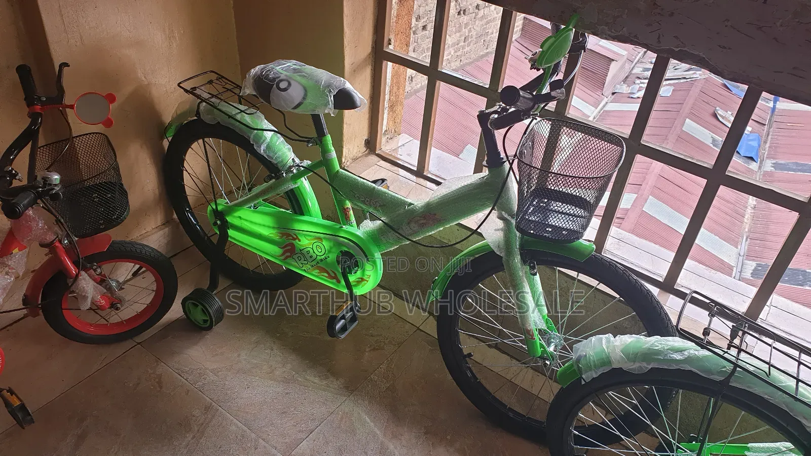 Kids Bicycle Size 16 With Removable Trainer Wheels