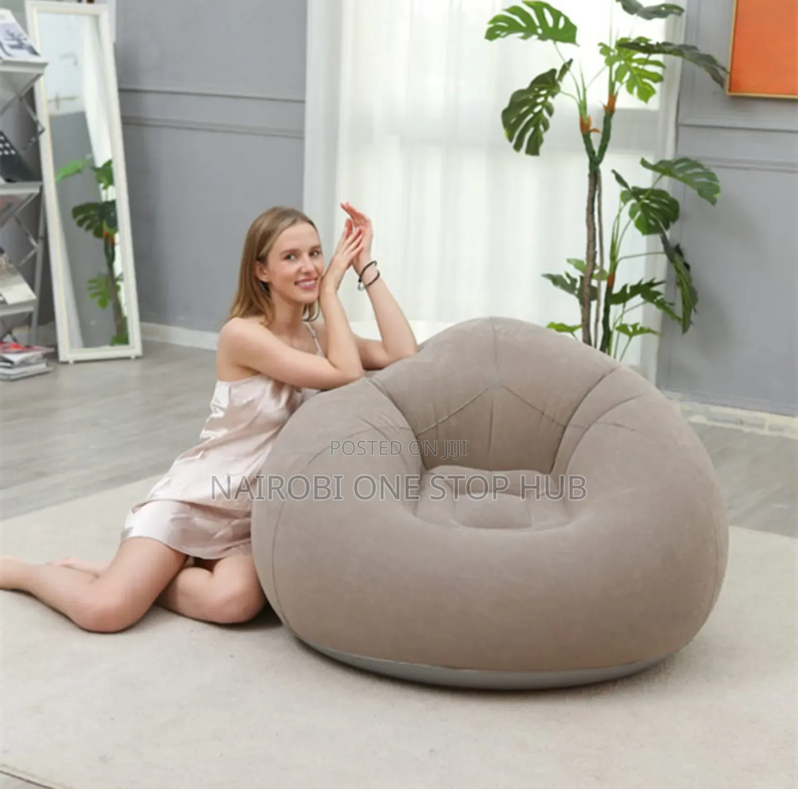 Inflatable Bean Bag Chair