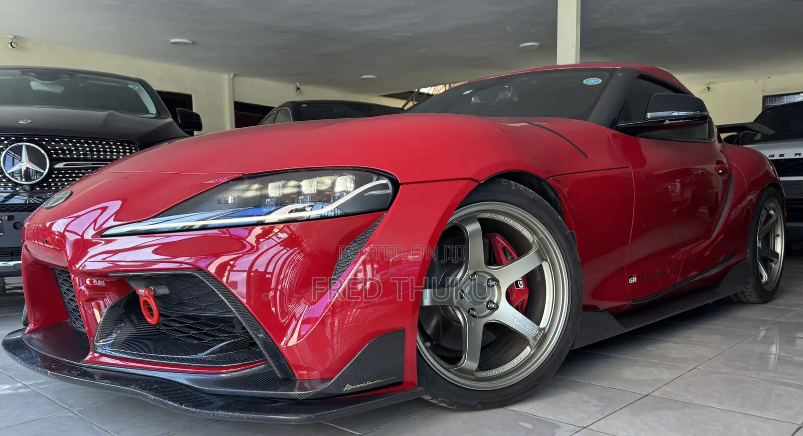Toyota GR Supra 2020 Red