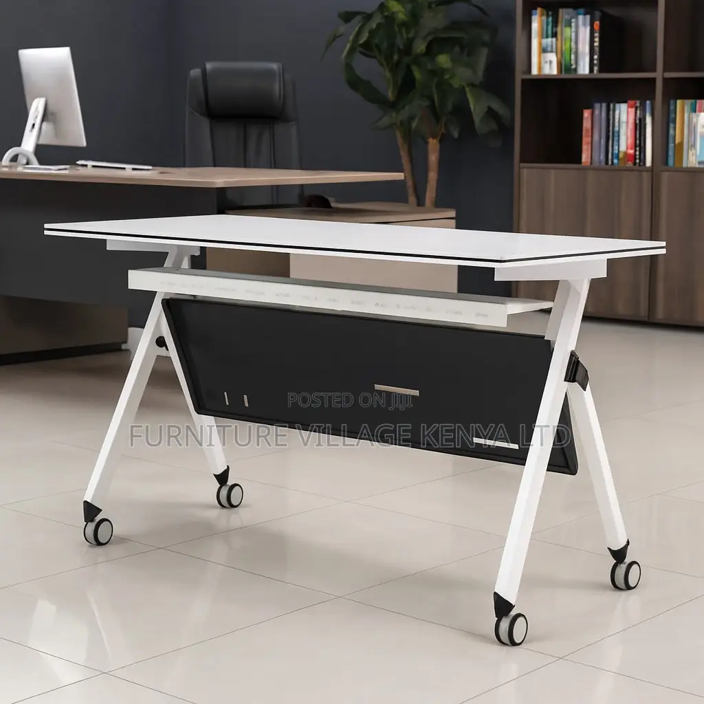 Office Table ; 1.2 Meter Foldable Training Conference Table