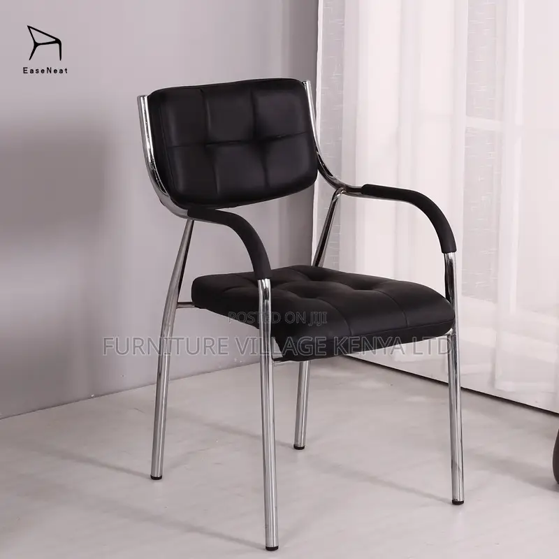 Office Chair; Pu Leather Catalina Visitor's Office Chair