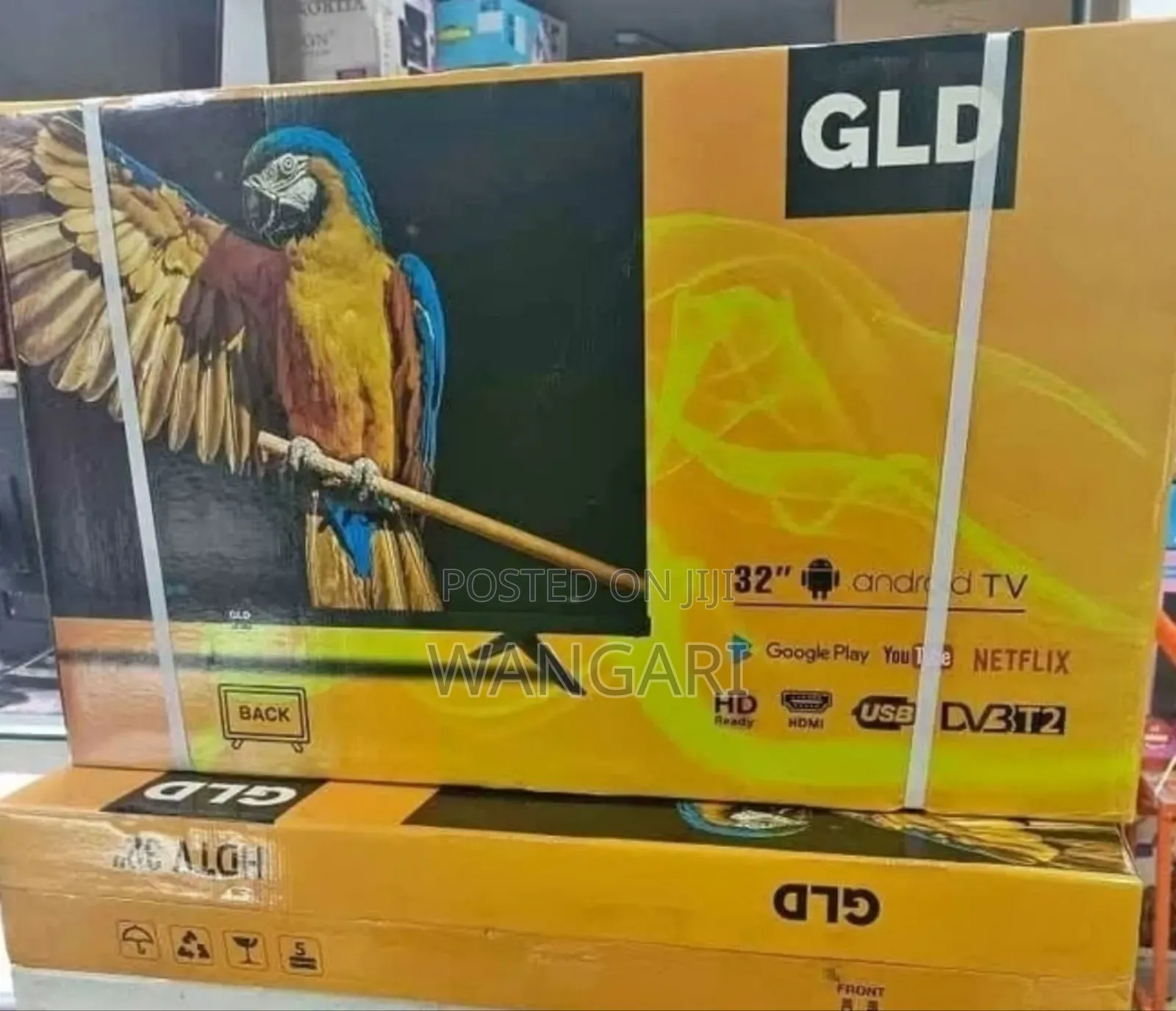 Frameless Design GLD 32 Inch Smart Tv