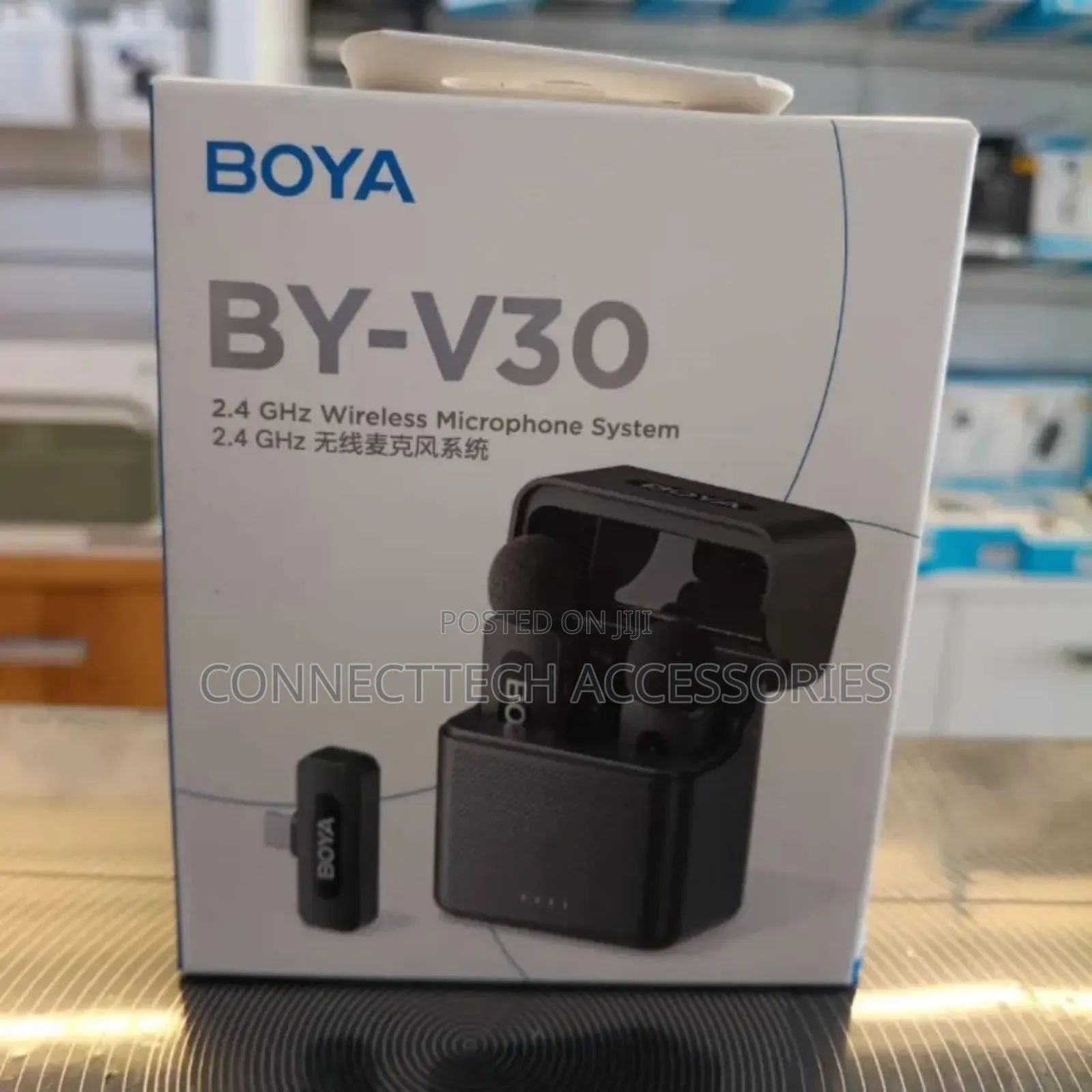Boya By-v30 2.4 Ghz Wireless Microphone System.