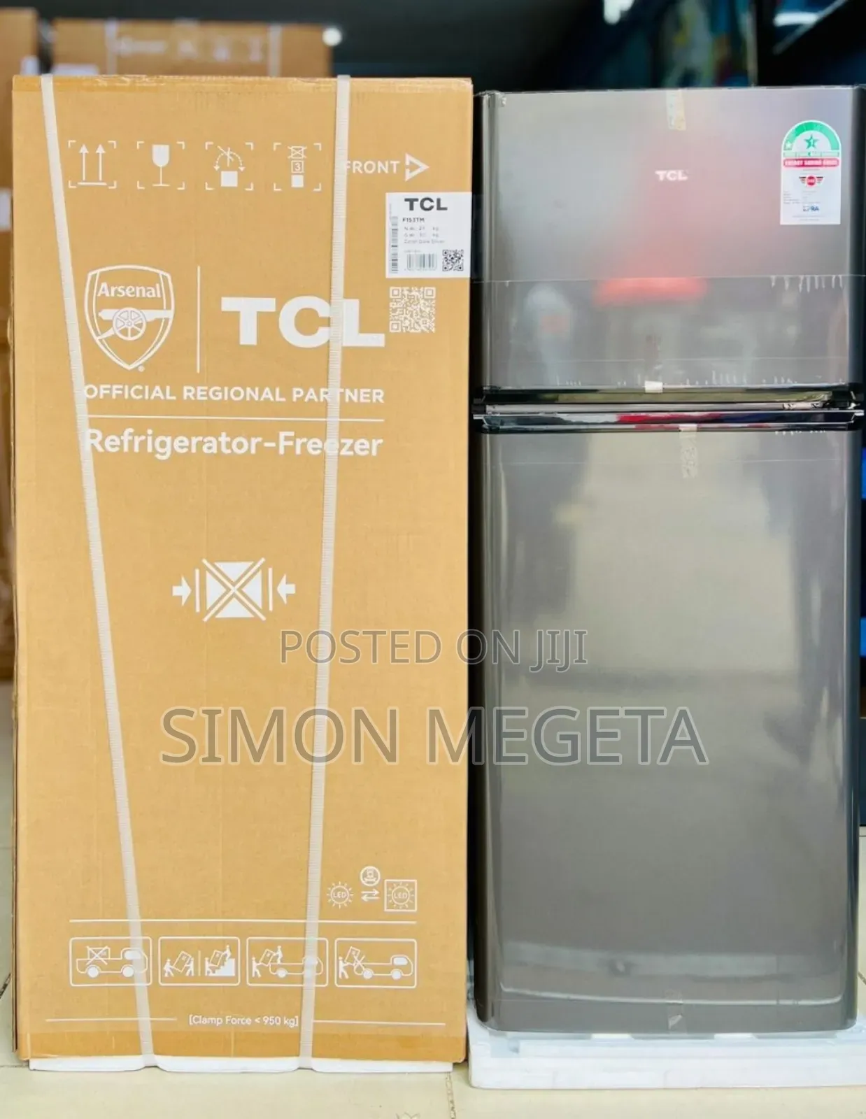 172litres Fridge Double Door TCL