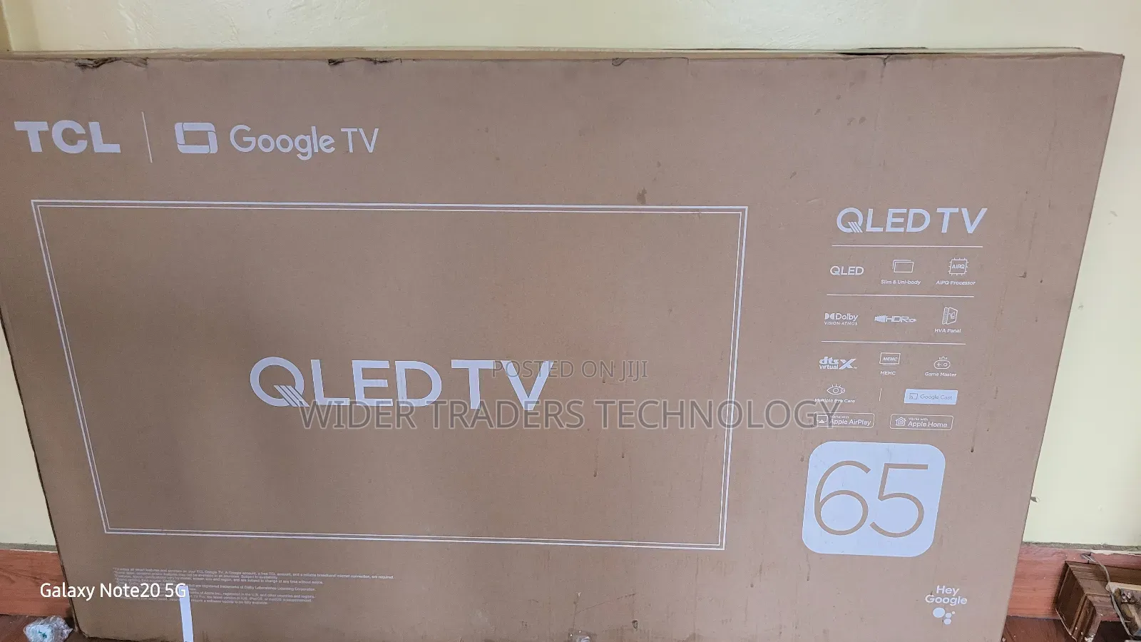 65-Inch TCL Qled Smart Google Tv