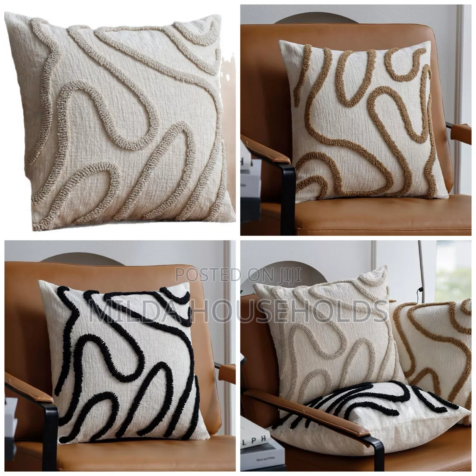 Boho Throw Pillow Cover