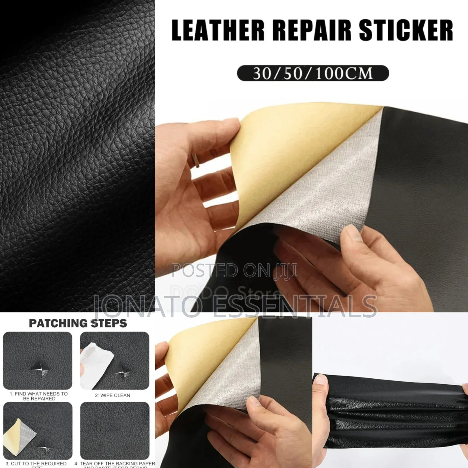 Self-Adhesive Leather Repair Patch Sticker for Sofa Car Seats
