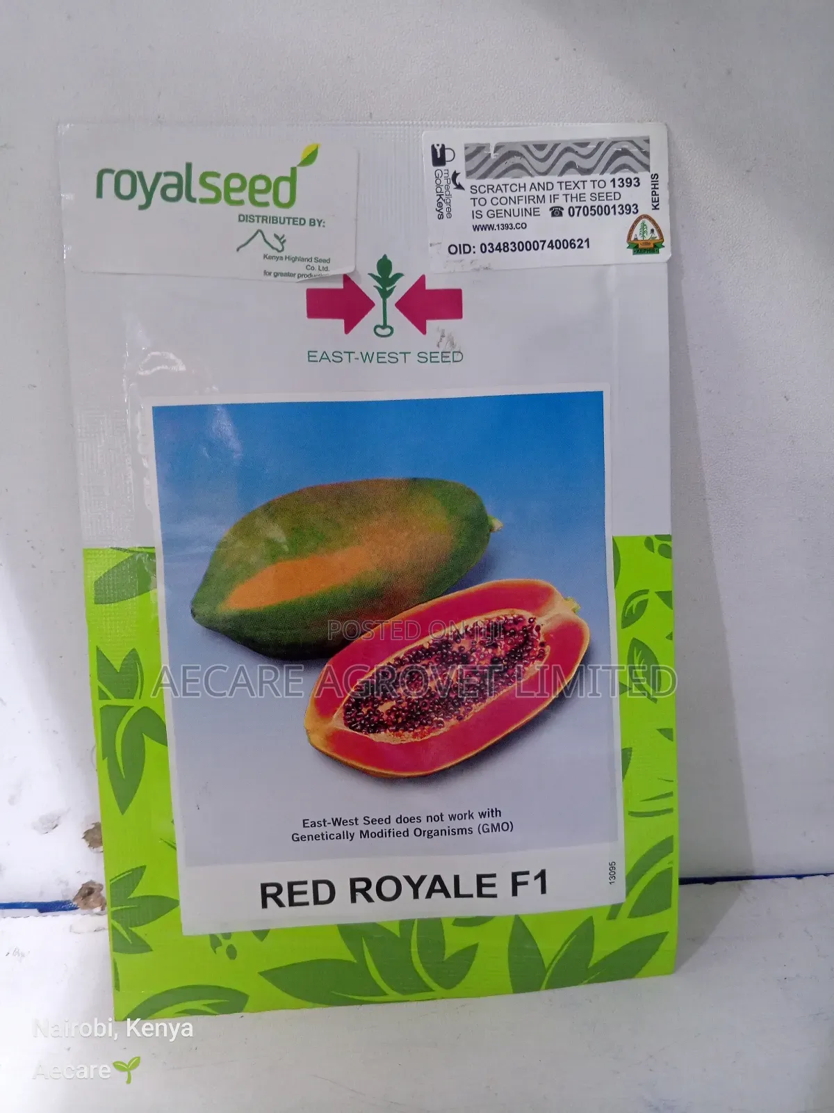 Vega F1 Pawpaw Seeds 10 Seeds