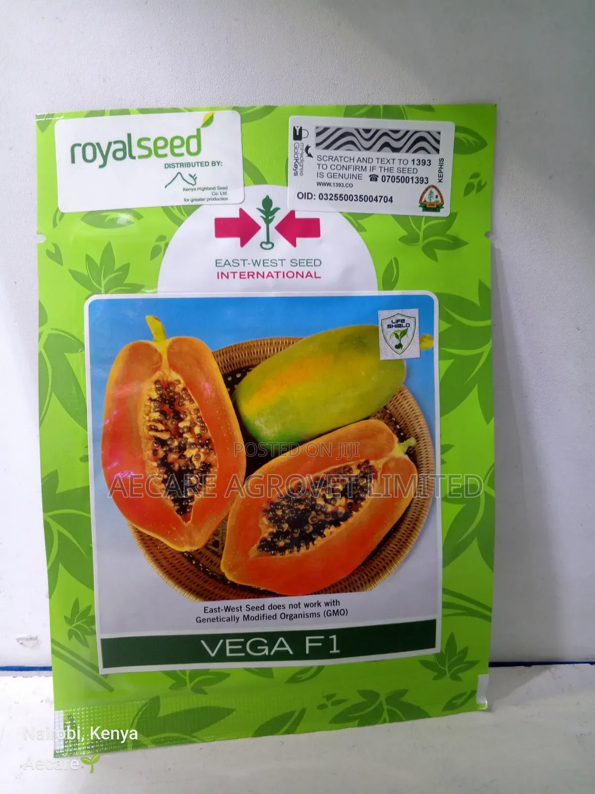 Vega F1 Pawpaw Seeds 10 Seeds