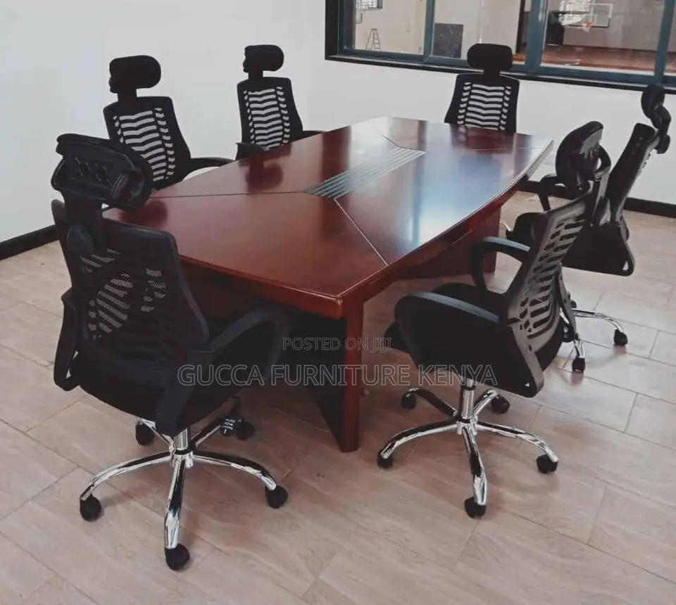 2.4 Meters Mahogany Office Boardroom Table
