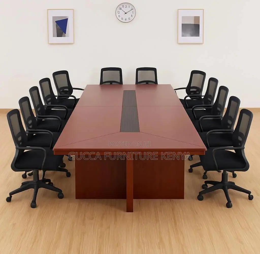 2.4 Meters Mahogany Office Boardroom Table