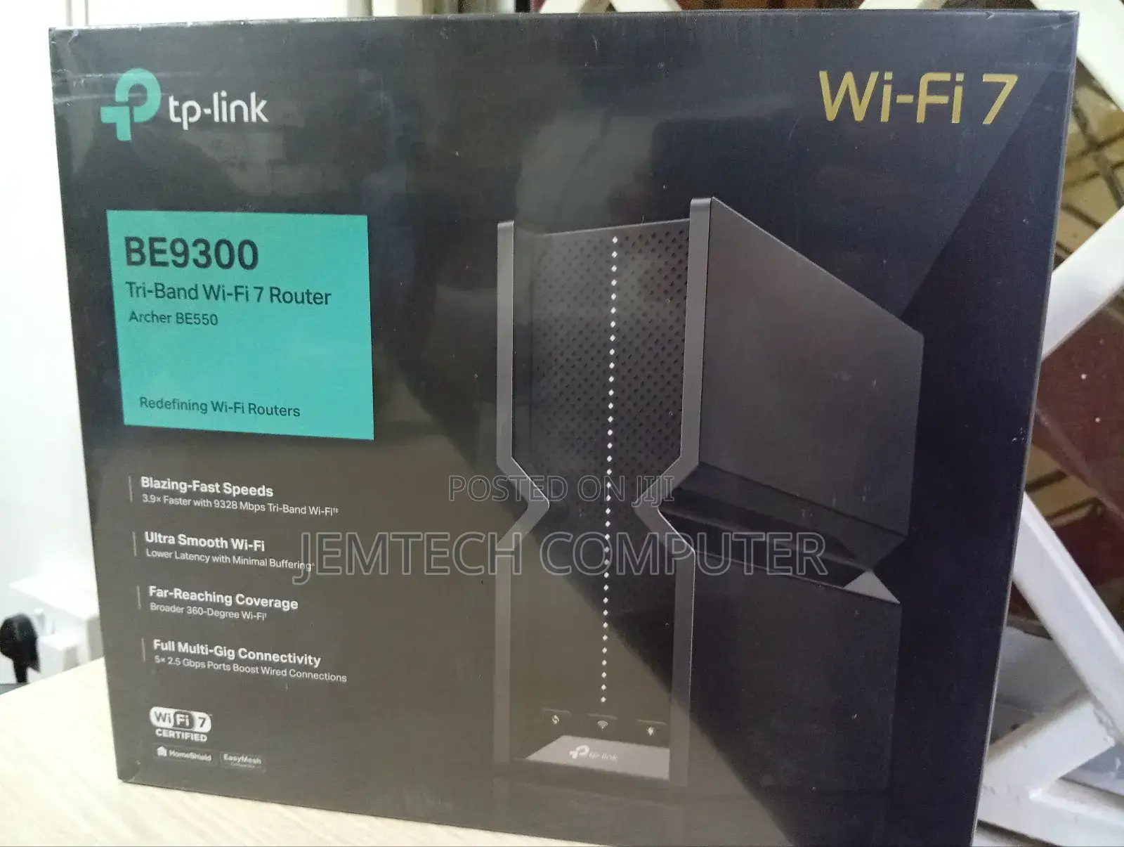 Tp-Link Be550 | Be9300 Tri-Band Wi-Fi 7 Router - Tl-Archer Be550