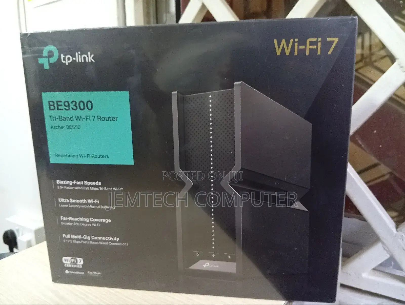 Tp-Link Be550 | Be9300 Tri-Band Wi-Fi 7 Router - Tl-Archer Be550