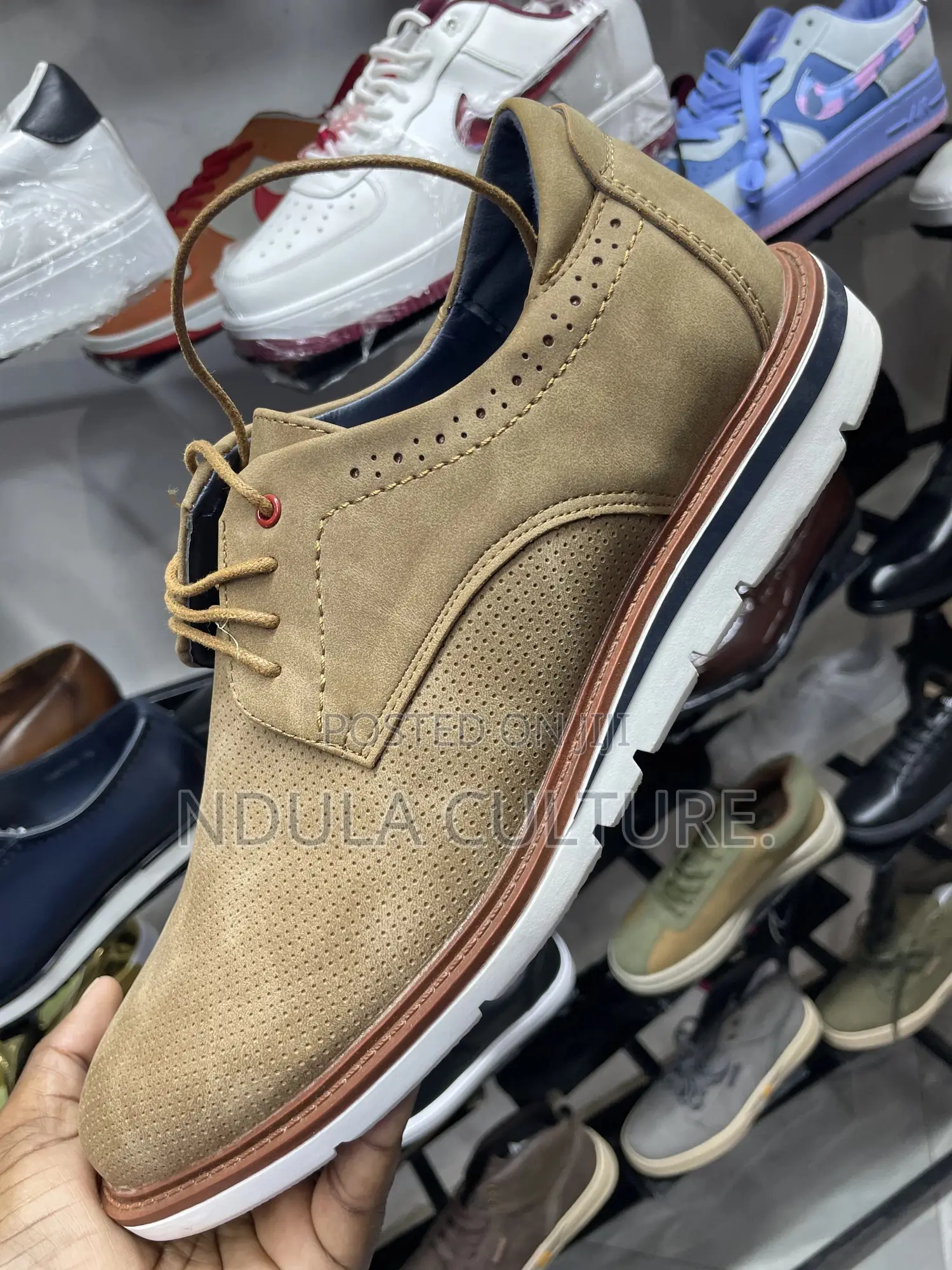 Xcheck Derby Brogue Shoes