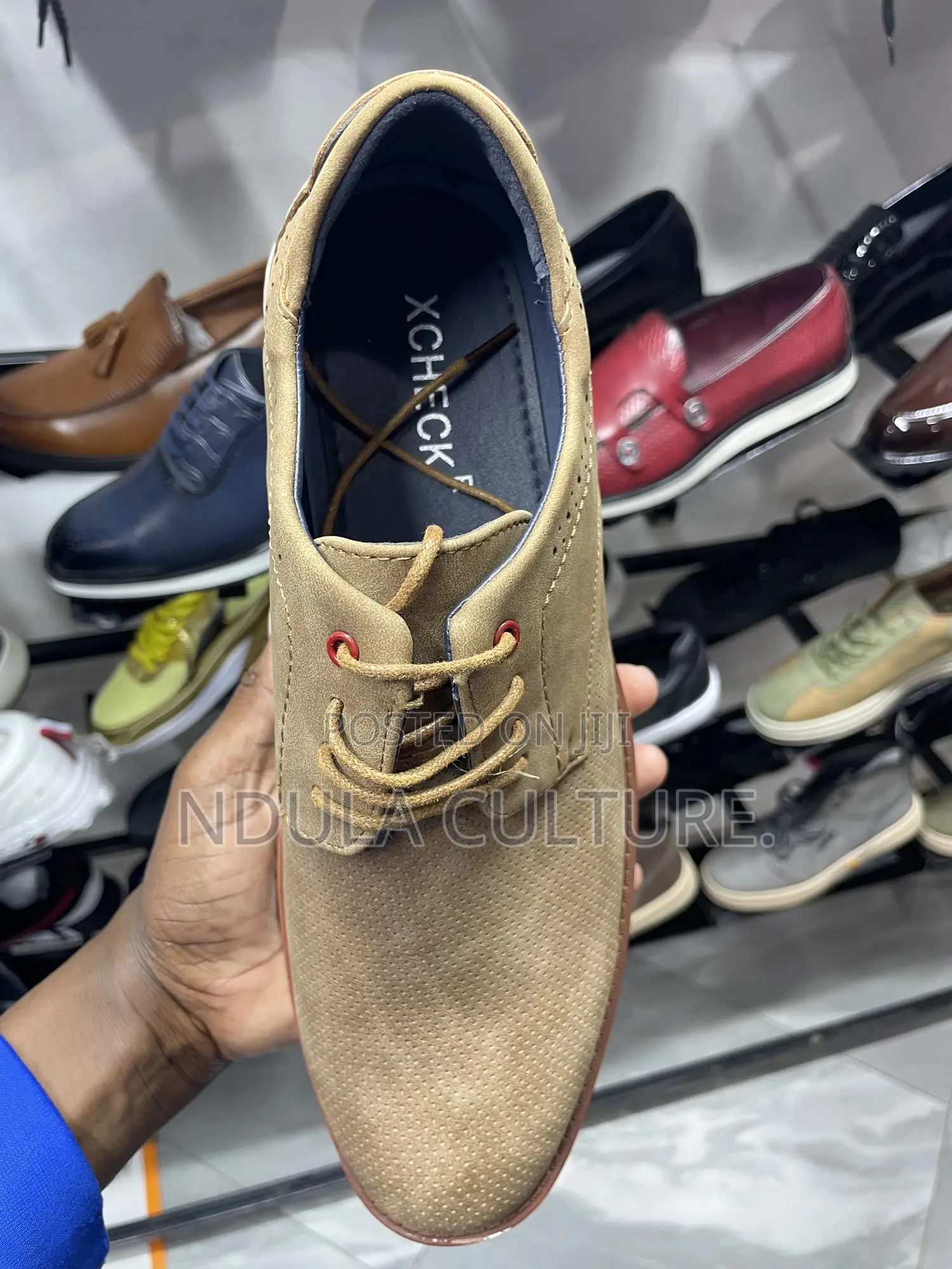 Xcheck Derby Brogue Shoes