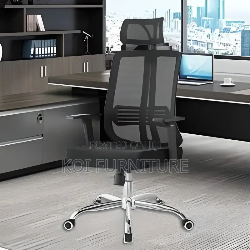 Office Chairs; High Back Orthopedic Office Executive Seat