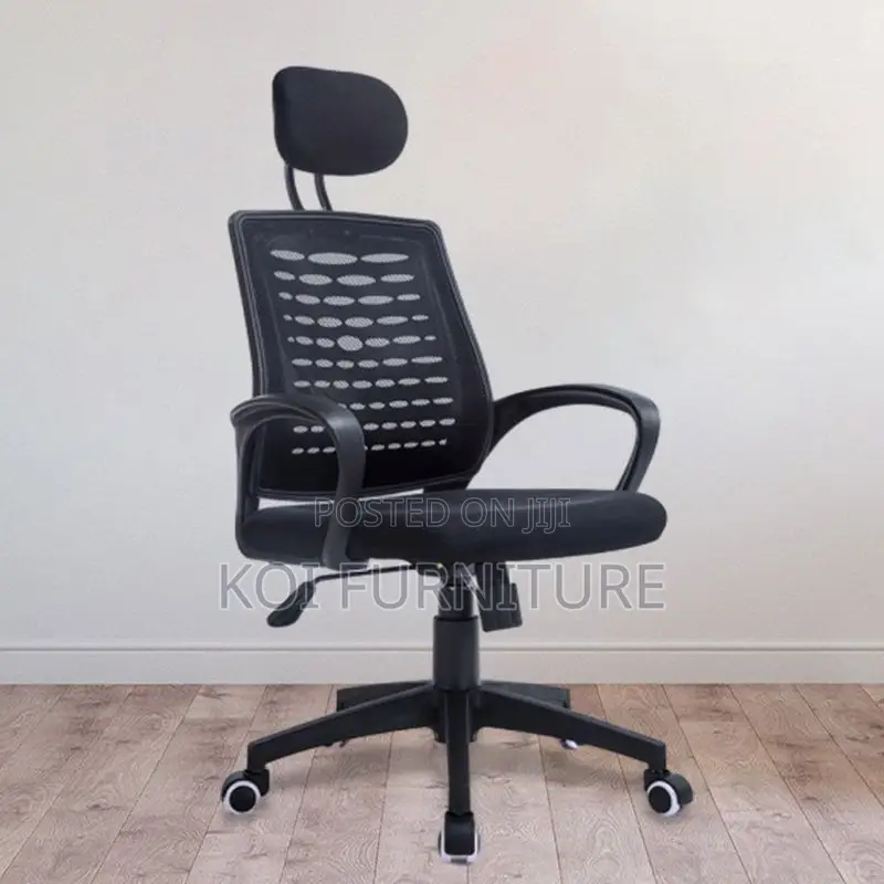 Office Chairs; Headrest Black Recliner Office Seat
