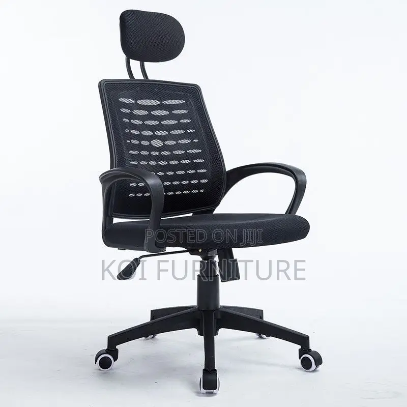 Office Chairs; Headrest Black Recliner Office Seat