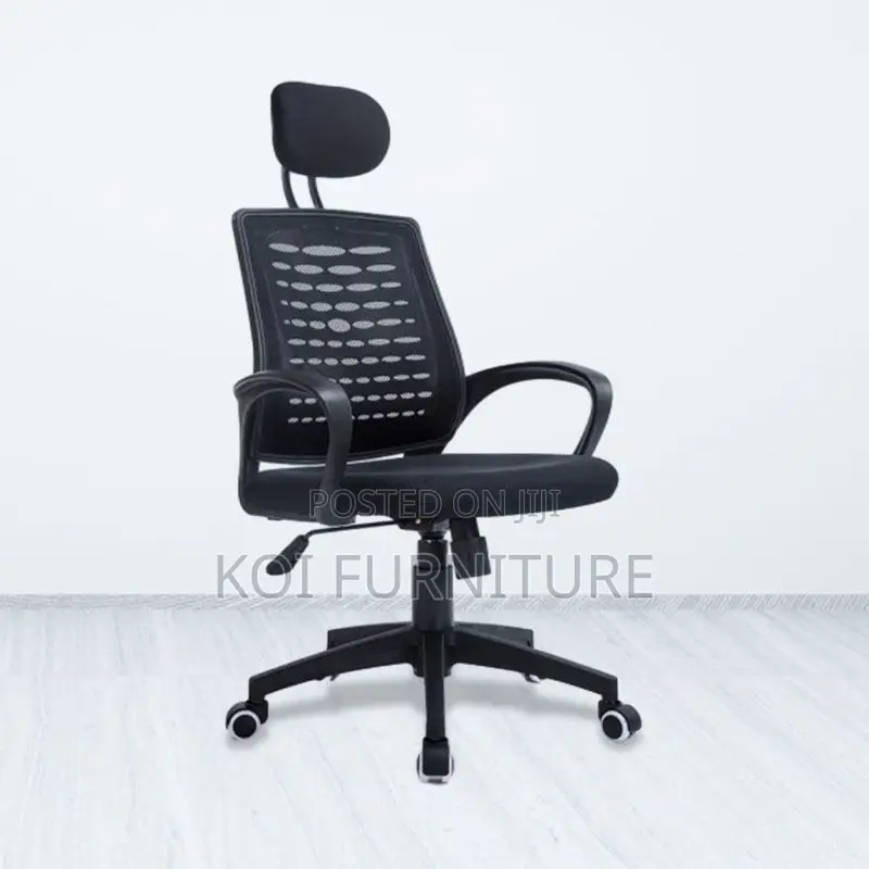 Office Chairs; Headrest Black Recliner Office Seat