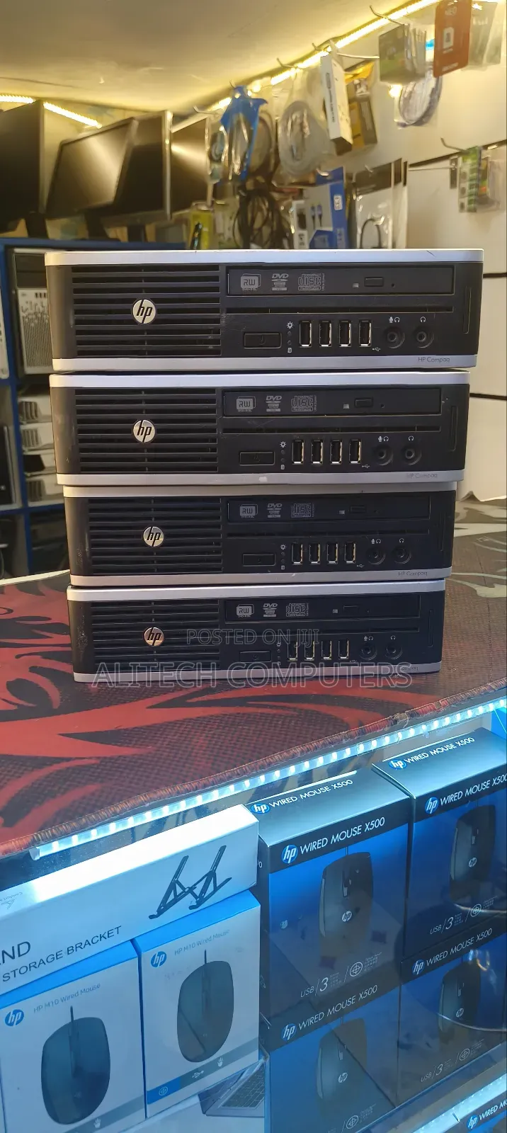 Desktop Computer HP 8GB Intel Core i7 HDD 500GB