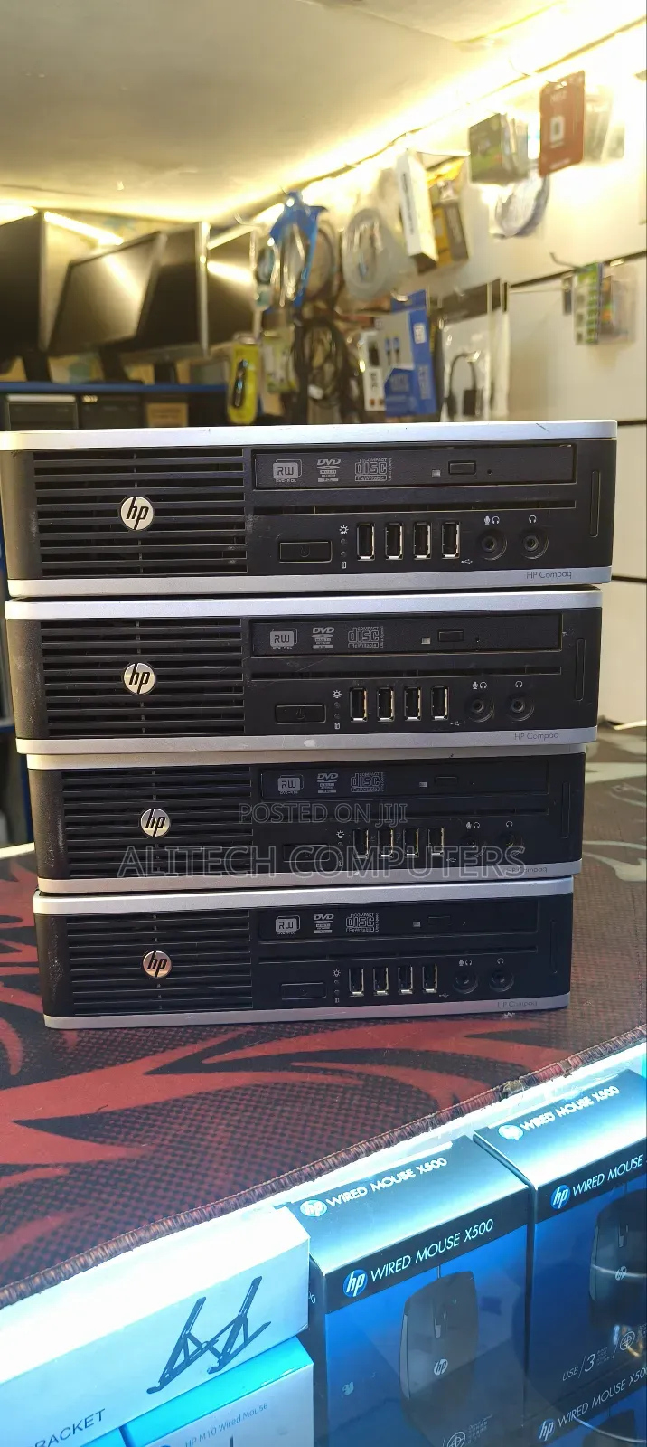 Desktop Computer HP 8GB Intel Core i7 HDD 500GB