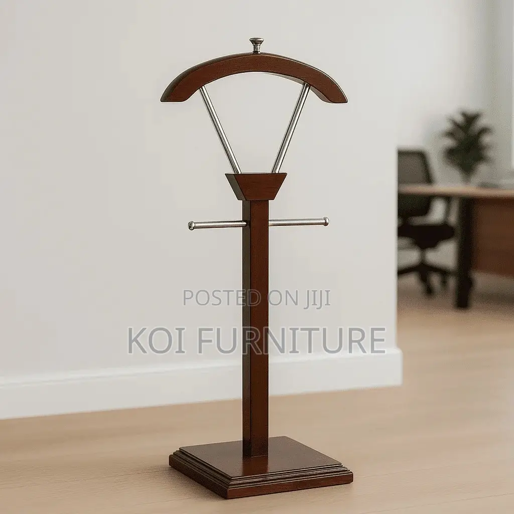 Office Hangers; Mahpgany Strong Home Office Coat Hangers
