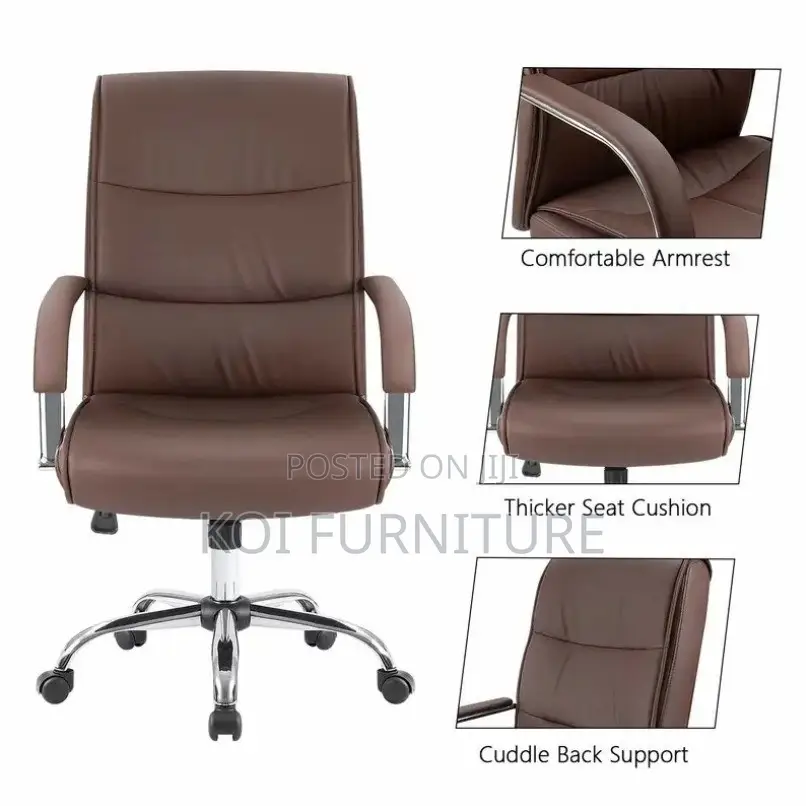 Office Chairs; Leather Executive Office Chair