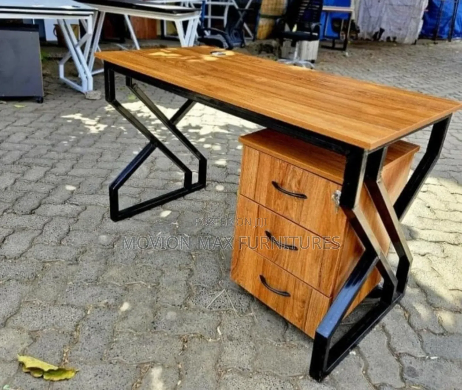 File Pedestal With Table