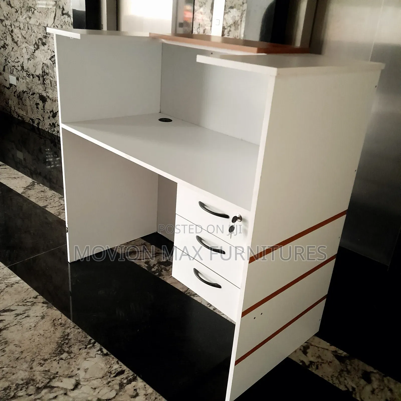 Drawer Pedestal Desk Reception Desk