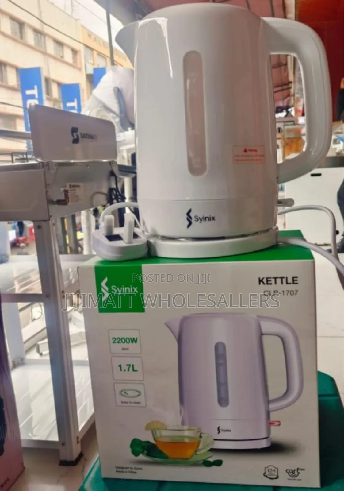 Syinix Electric Water Kettle 1.7litres