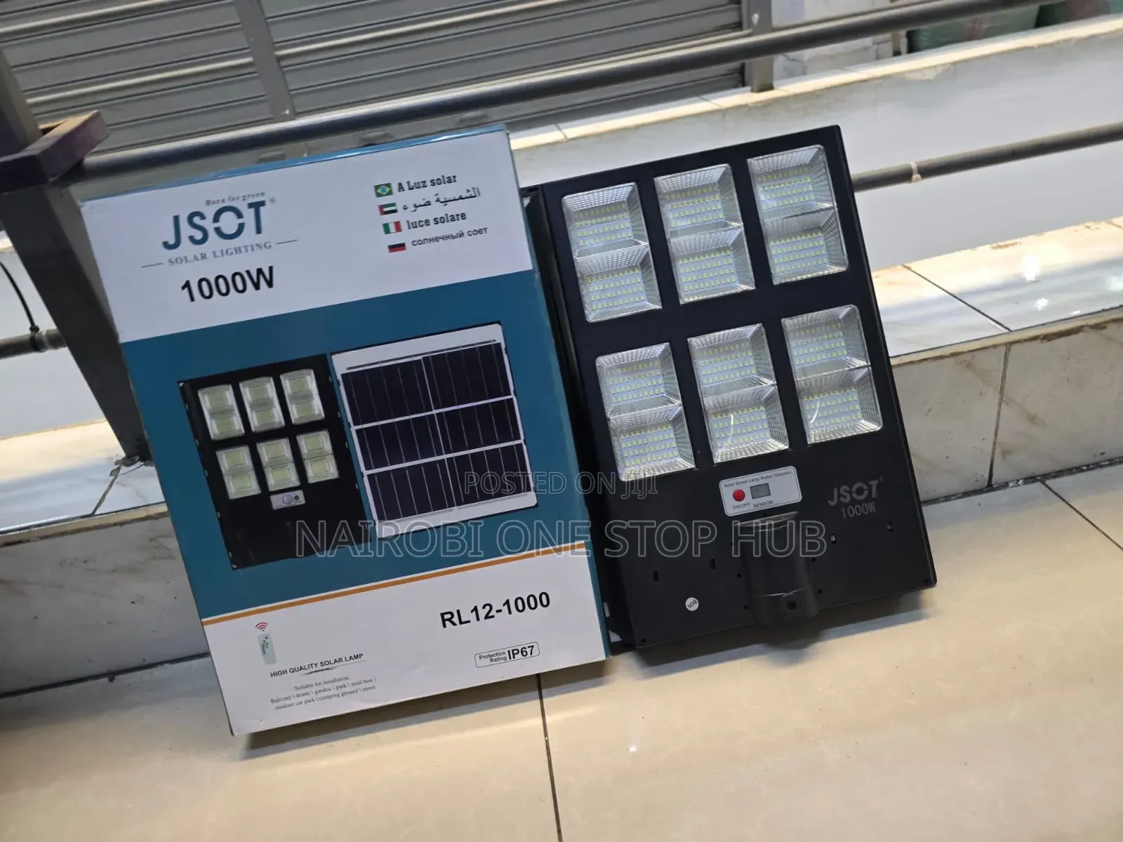 1000w Solar Street Light – Bright Energy Saving! 