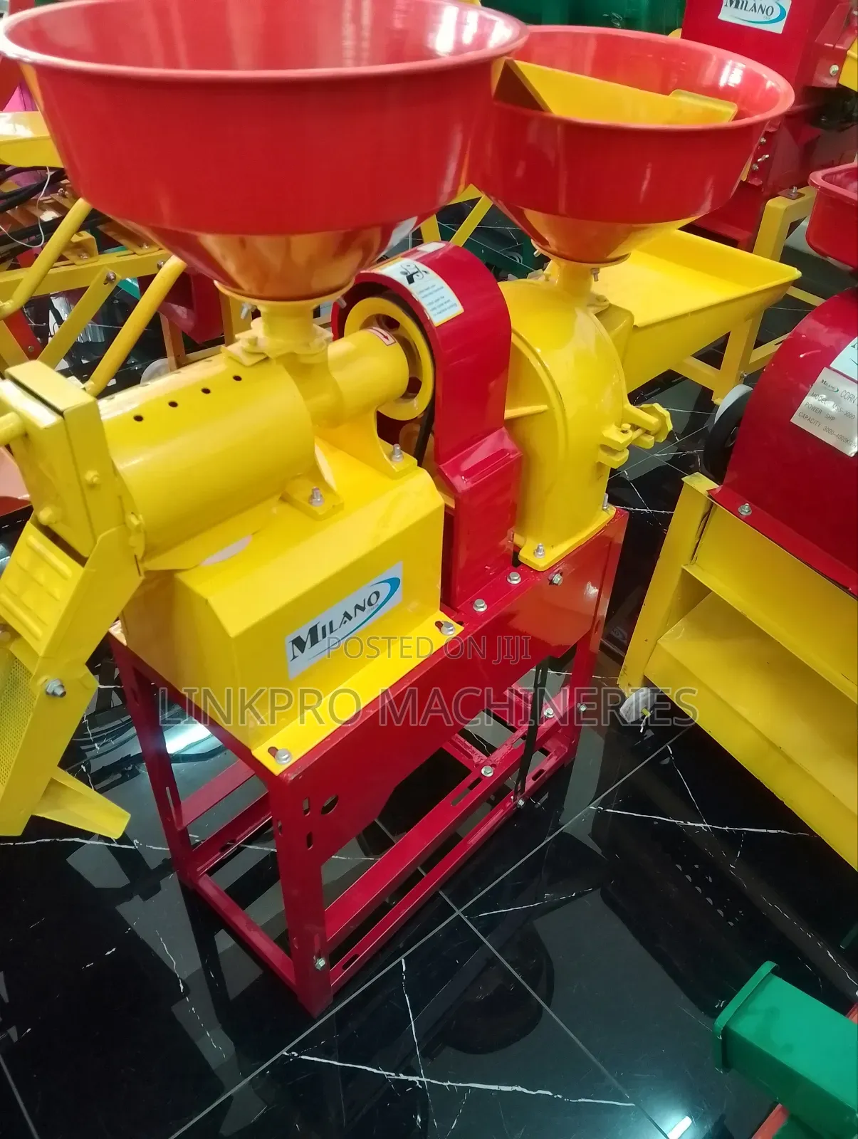Milano 3hp Rice Milling Machine 200kg/H Without Motor
