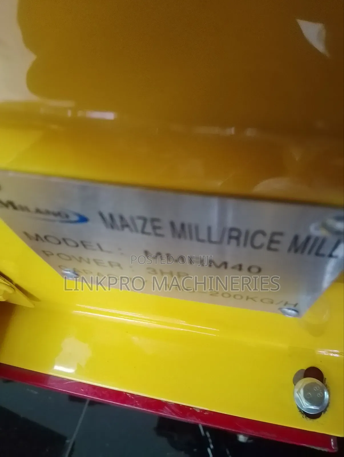 Milano 3hp Rice Milling Machine 200kg/H Without Motor