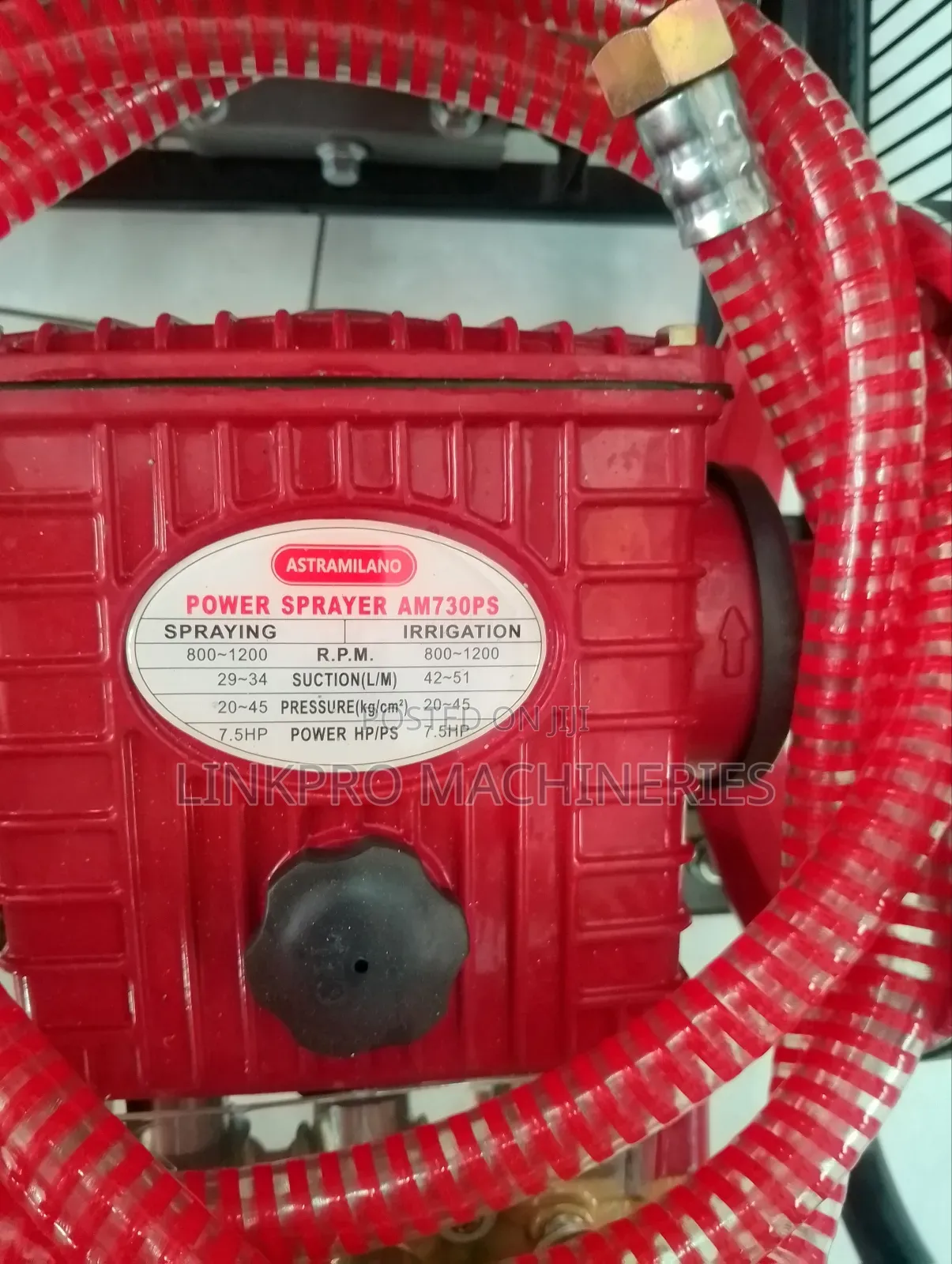 Astramilano 7.5hp Petrol Engine Farm Sprayer
