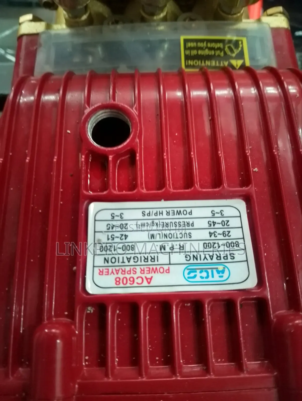 Aico 60 Litres Petrol Engine Trolley Sprayer