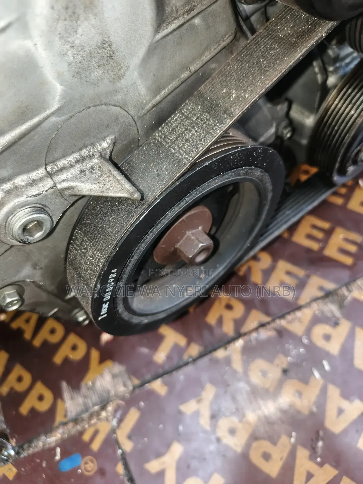 Hr15 Crankshaft Pulley for Nissan Tiida,Note,Wingroad,Cube