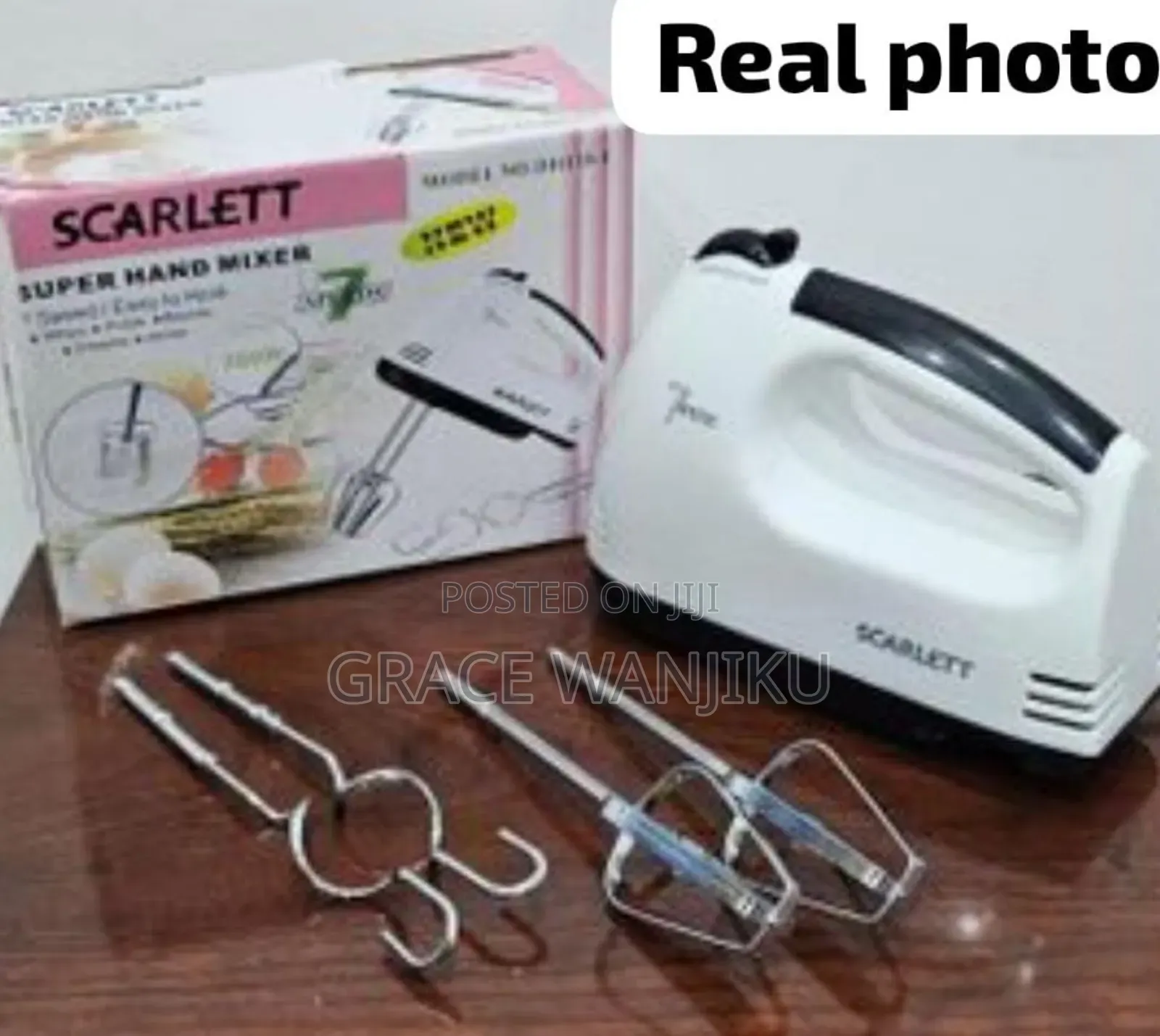 High Power 260wtts Scarlet Super Hand Mixer