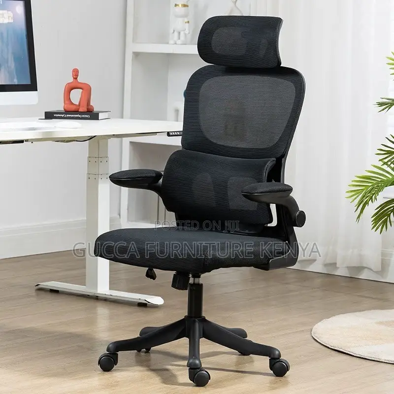 Ergonomic Computer Chair With Lift-Up Armrests