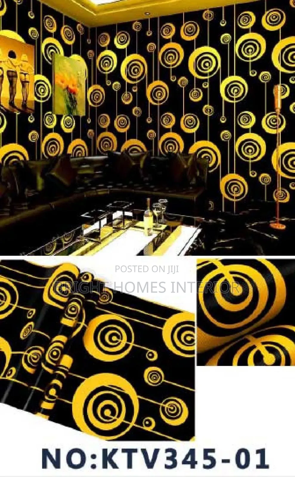 Gold and Black Wallpaper Studio and Clubs Wallpaper
