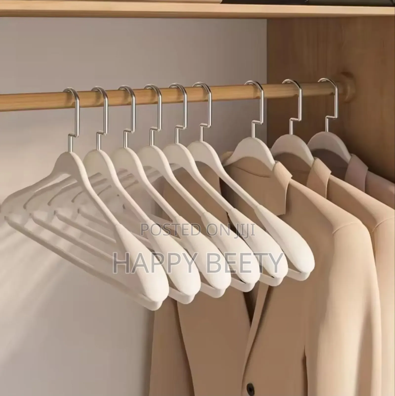 New Arc-Shaped Thickened Clothes Hanger 10 PCS