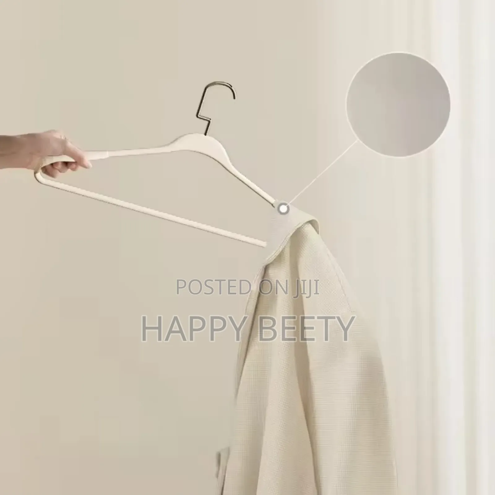 New Arc-Shaped Thickened Clothes Hanger 10 PCS