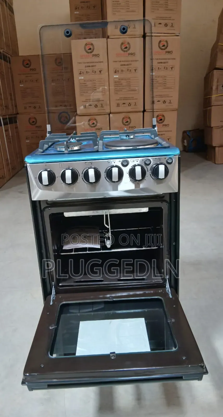 50*55 Smart Pro 3+1 Standing Cooker.