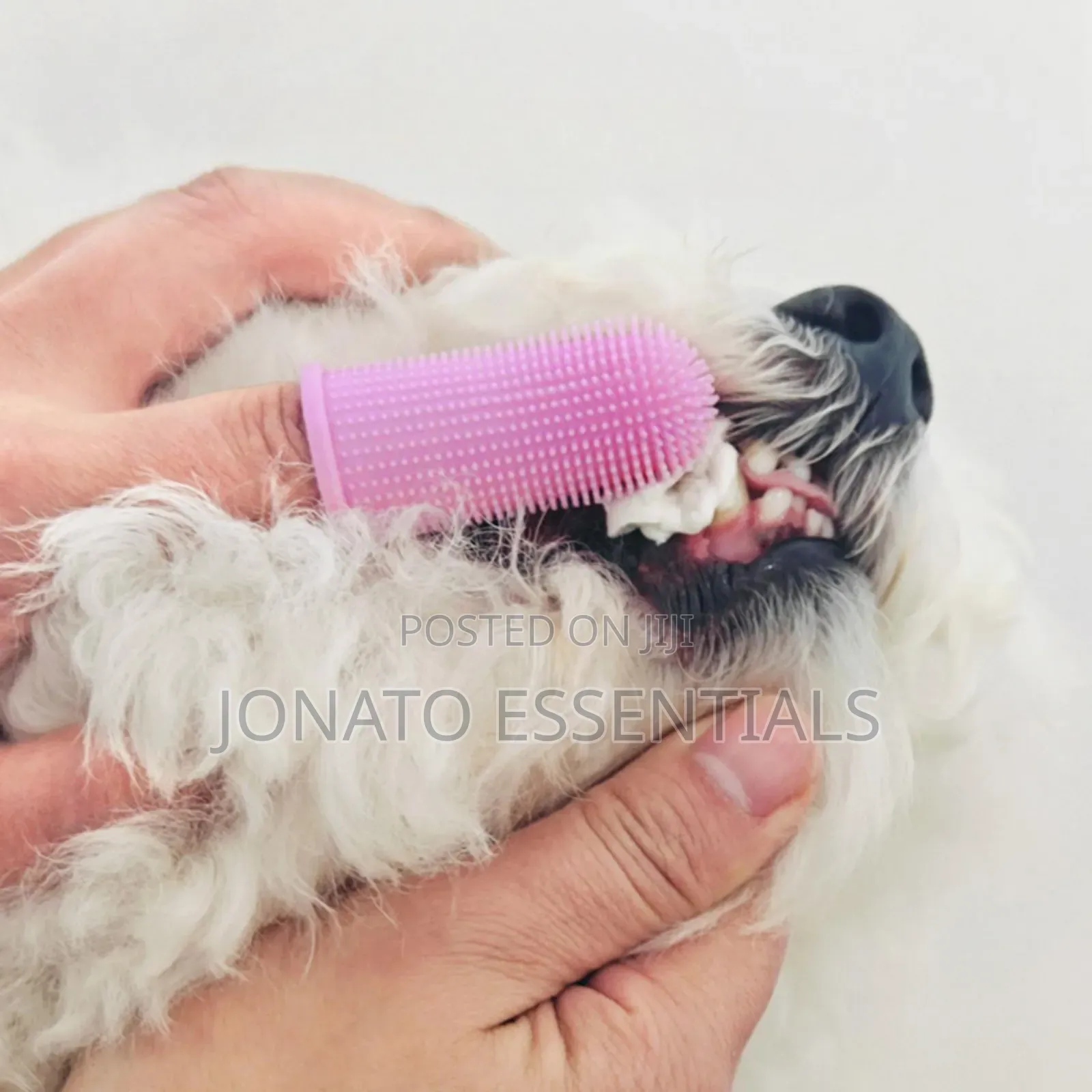 Silicone Pet Finger Toothbrush for Dogs Cats - Dental Care