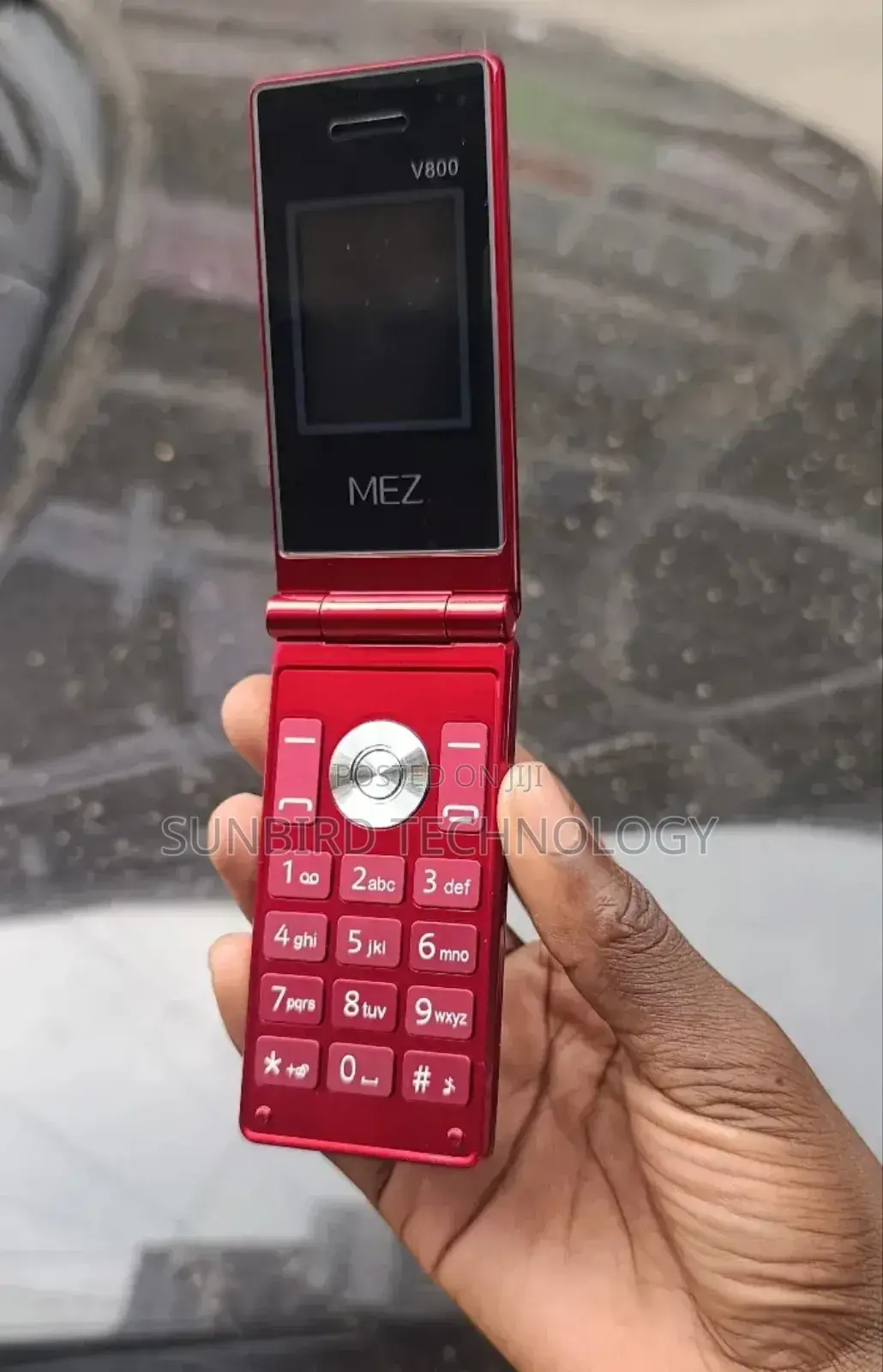 New Mobile Phone Red