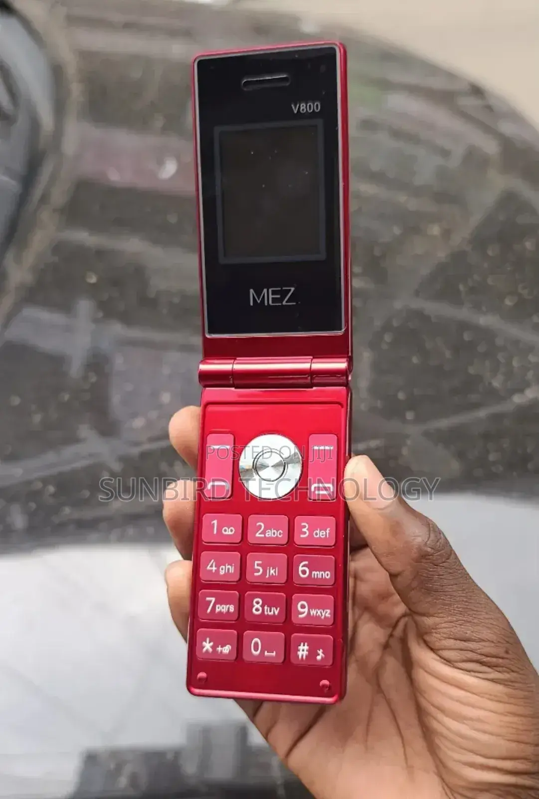 New Mobile Phone Red
