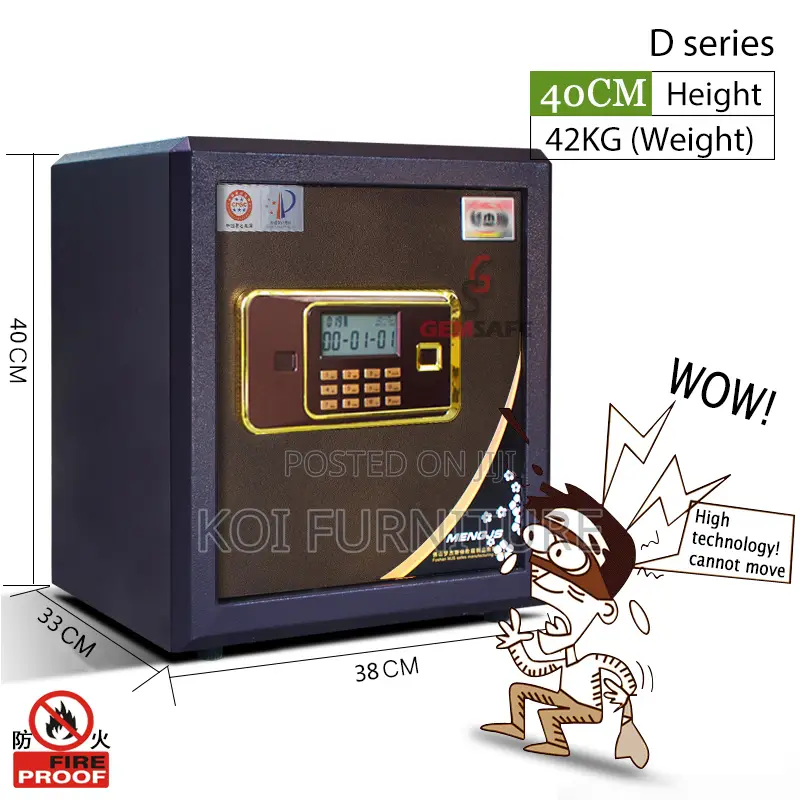 Office Safe : 48 KGS Digital Office Fireproof Safe Box
