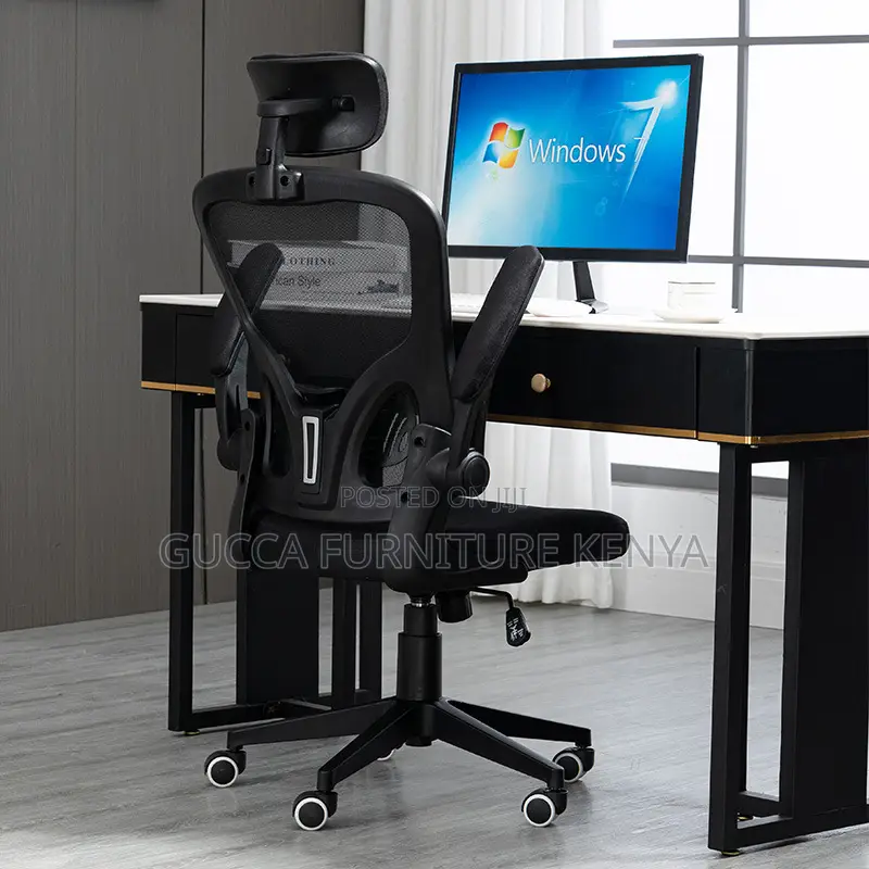 Modern Mesh Ergonomic High-Back Staff Chair